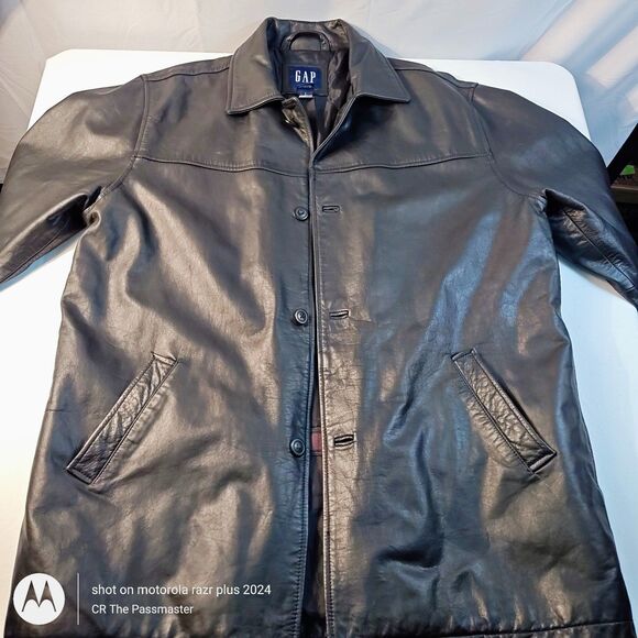 GAP Other - Vintage Y2K Gap Genuine Leather Jacket